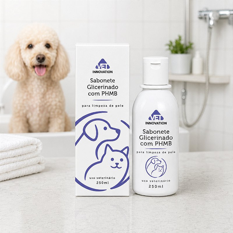 Sabonete Glicerinado com Phmb Pet 250ml com caixa
