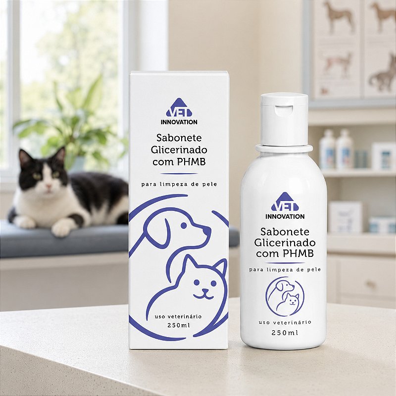 Sabonete Glicerinado com Phmb Pet 250ml com caixa