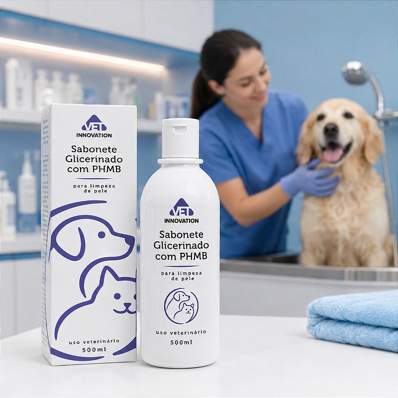 Sabonete Glicerinado com Phmb Pet 500ml com caixa