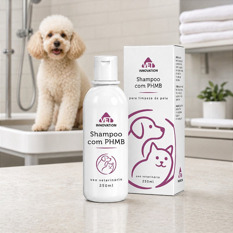 Shampoo com Phmb Pet 250ml com caixa