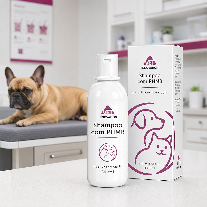 Shampoo com Phmb Pet 250ml com caixa