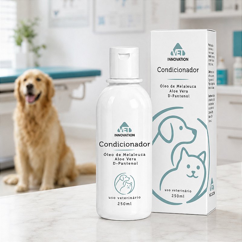 Condicionador Melaleuca Aloe Vera D Pantenol Pet 250ml c/ caixa