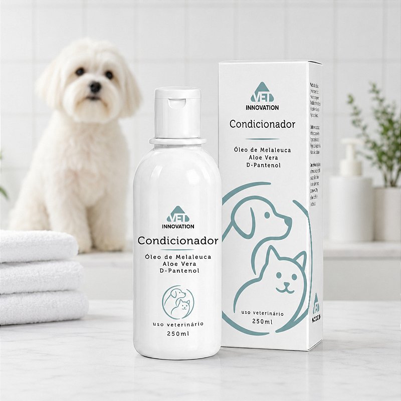 Condicionador Melaleuca Aloe Vera D Pantenol Pet 250ml c/ caixa