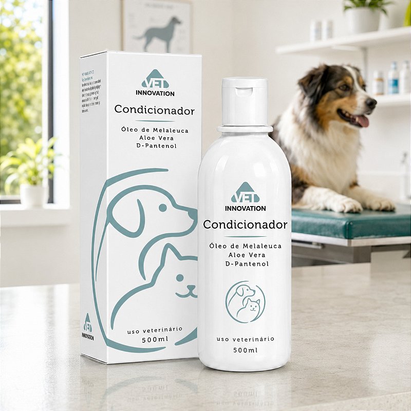 Condicionador Melaleuca Aloe Vera D Pantenol Pet 500ml c/ caixa