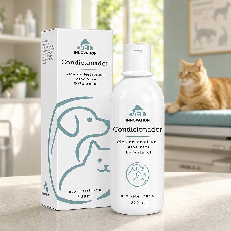 Condicionador Melaleuca Aloe Vera D Pantenol Pet 500ml c/ caixa