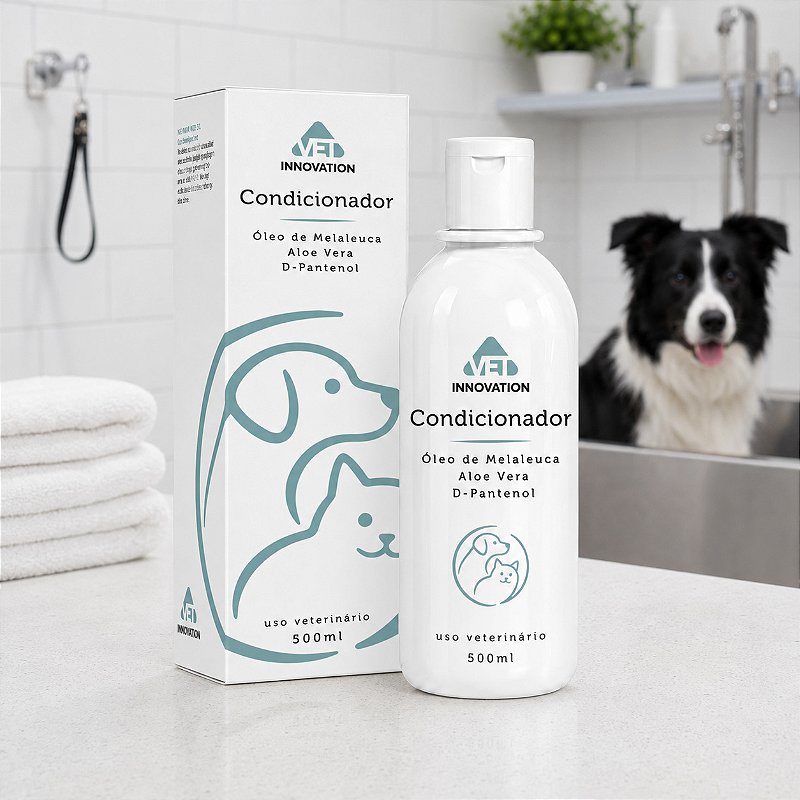 Condicionador Melaleuca Aloe Vera D Pantenol Pet 500ml c/ caixa