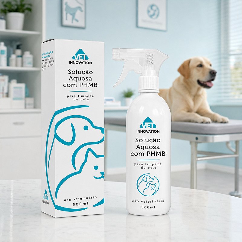 Solução Aquosa com Phmb 500ml com caixa