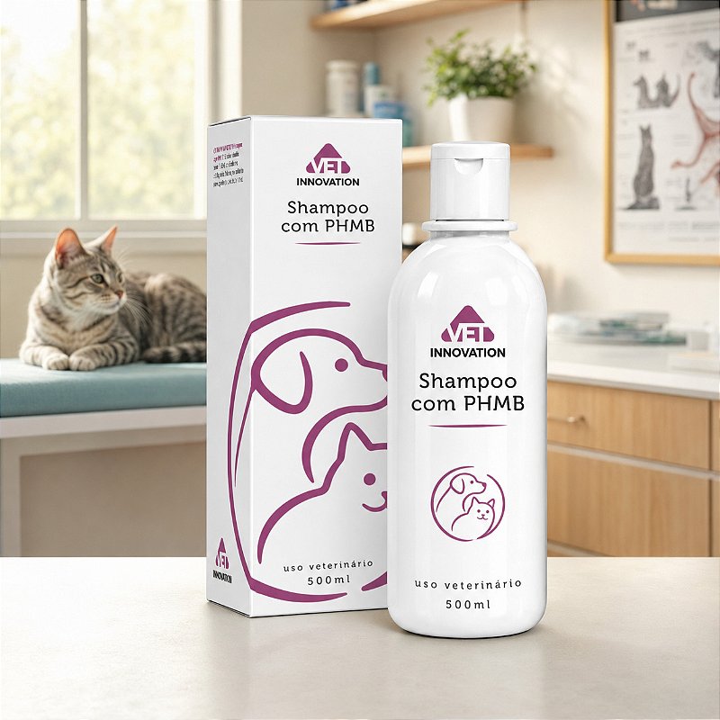Shampoo com Phmb Pet 500ml com caixa