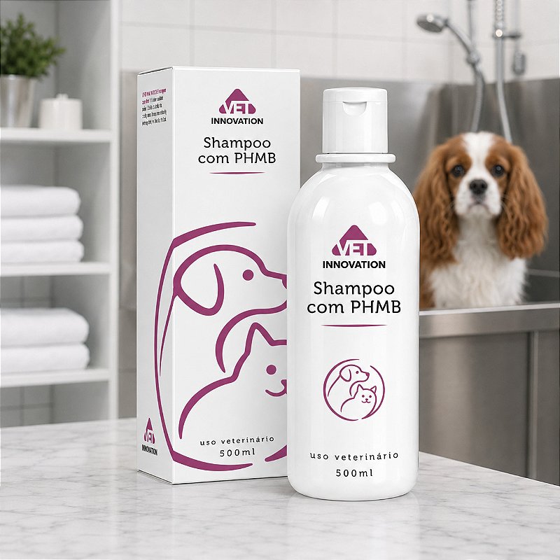 Shampoo com Phmb Pet 500ml com caixa