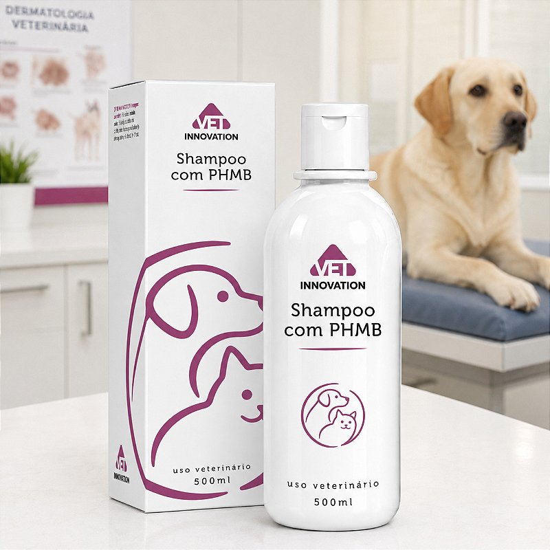 Shampoo com Phmb Pet 500ml com caixa