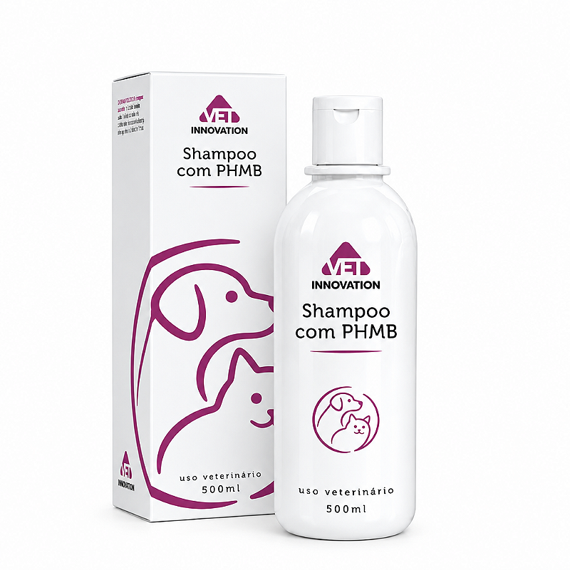 Shampoo com Phmb Pet 500ml com caixa