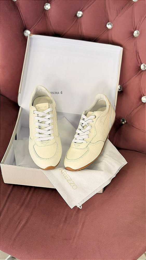 TÊNIS AREZZO SOLADO ESPORTIVO - V27 BRANCO 37