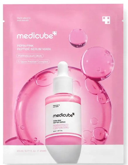 Medicube PDRN Pink Peptide Serum Mask 23ml 1 sheet