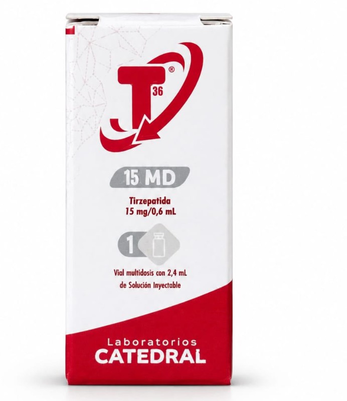 Tirzepatida 15mg Laboratórios Catedral T36