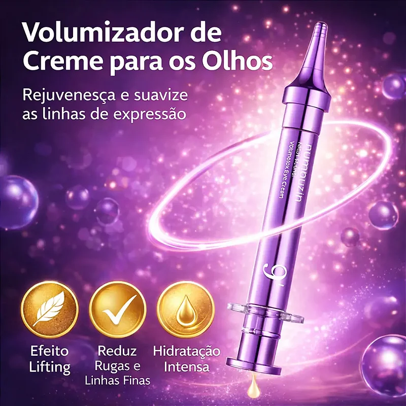 Creme Anti-Rugas Numbuzin 9+ NAD+ Retinol Volumetox Efeito Lifting Para Linhas de Expressão e Olhos