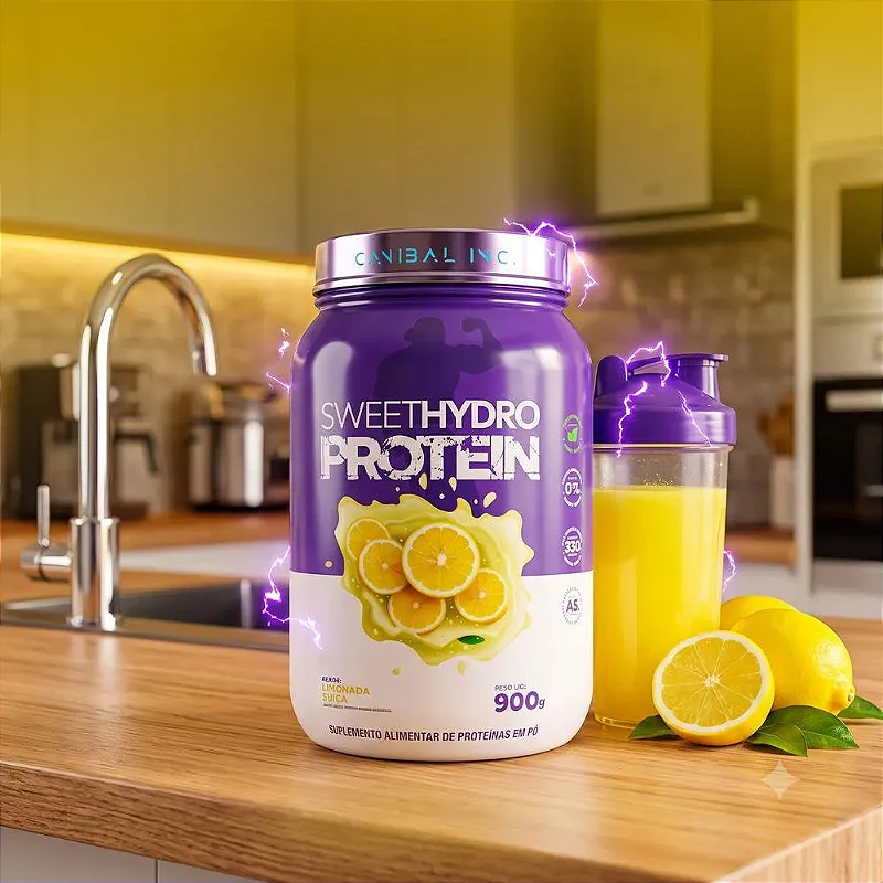 Whey Sweet Hidro Limonada Suíça 900g