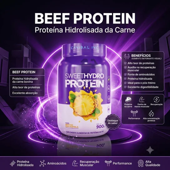 Whey Sweet Hidro Abacaxi com Hortelã 900g