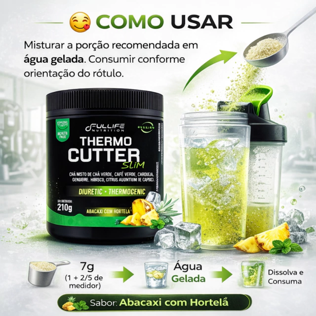 Thermo Cutter Slim 210g Diurético e Termogênico