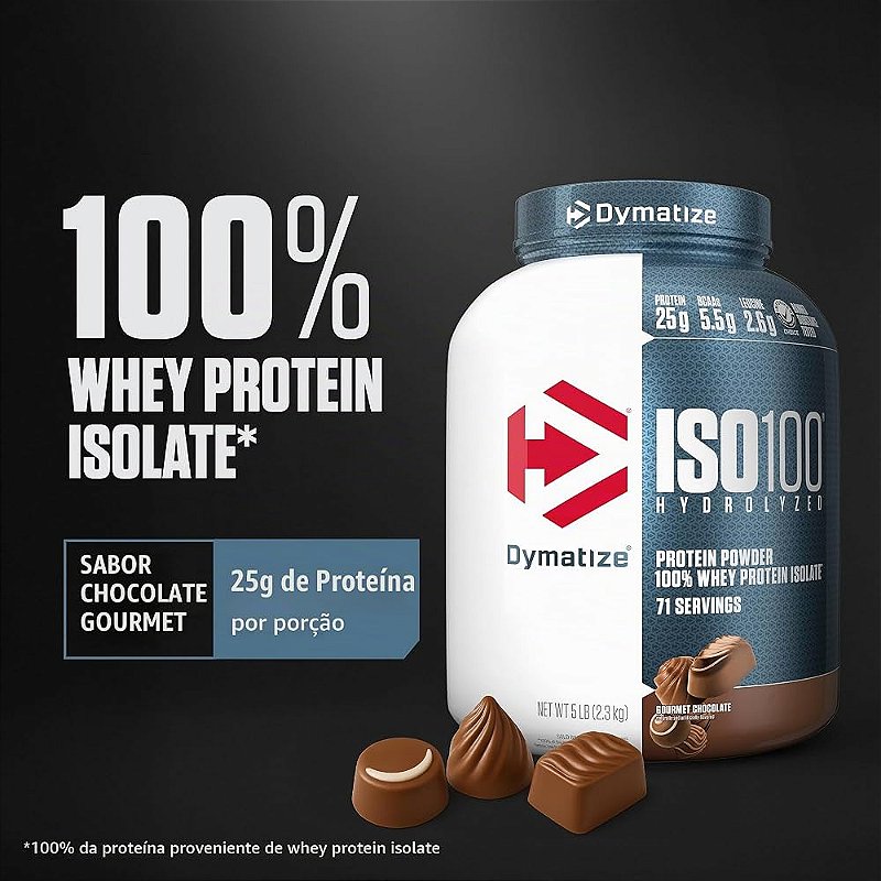 Whey Dymatize ISO100 Hydrolyzed 2,3kg Chocolate
