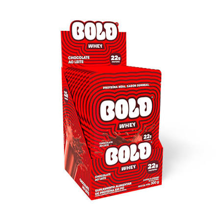 Bold Whey Caixa com 10 doses de 30g