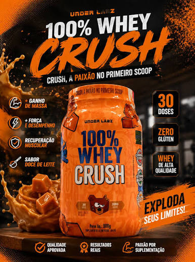 100% Whey Crush 900g