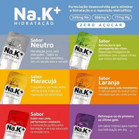 Na.K+ 7g Fourlab Suplemento Hidratação