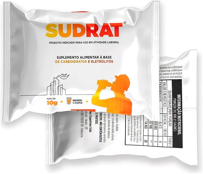 Sudrat Sache Eletrólito 10g - Suplemento em Pó