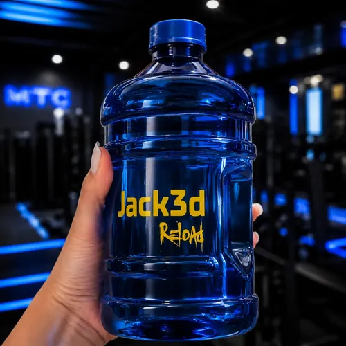 Kit 10 galões 1 Litro Jack 3d