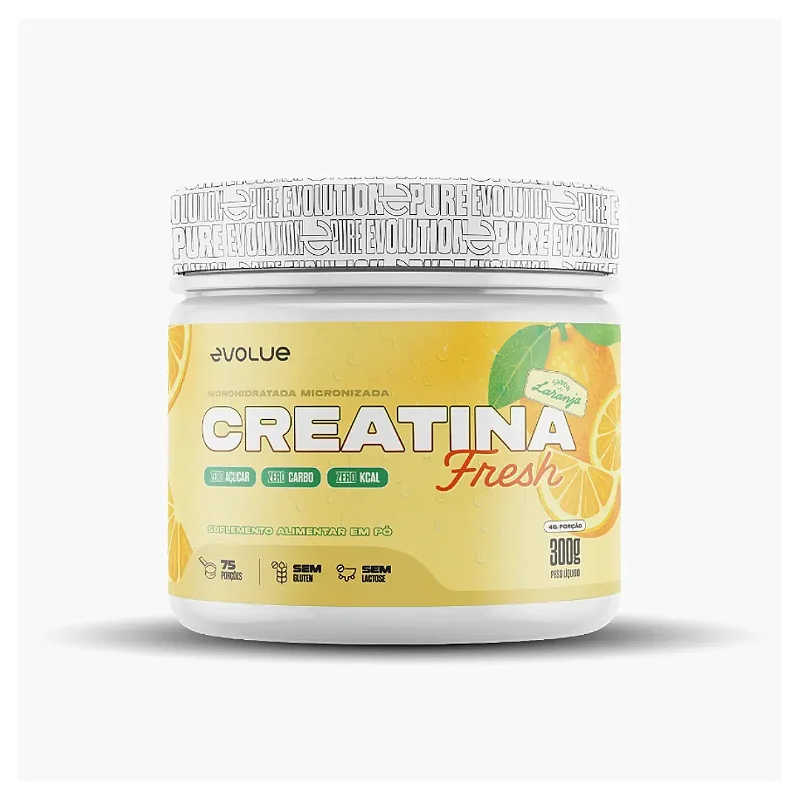 Creatina Fresh Evolue Pura 300g sabores