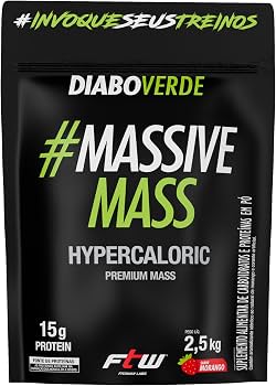 FTW Diabo Verde Massive Mass Hipercalórico 2,5kg