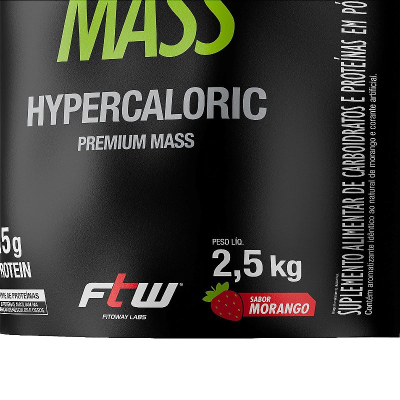 FTW Diabo Verde Massive Mass Hipercalórico 2,5kg