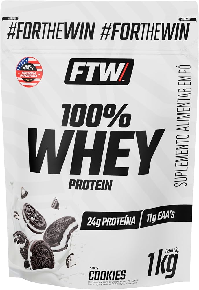 Whey Protein 100% FTW Concentrado 1kg