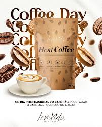 Heat Coffee 220g Café Funcional Leve Vida