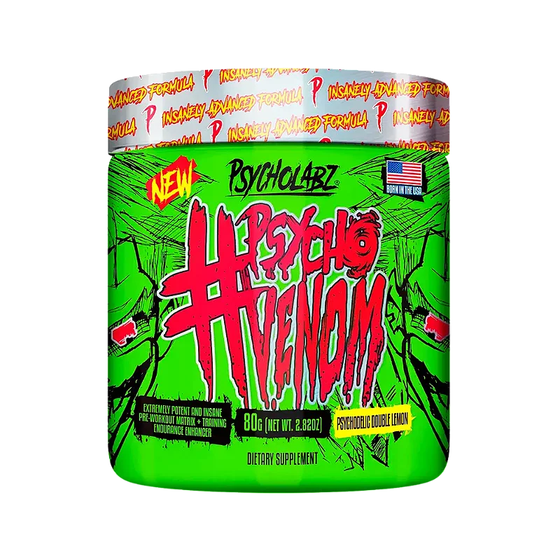 Pré Treino Psycho Venon 80g Pyscholabz