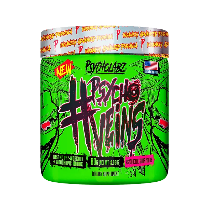 Pré Treino Psycho Veins 80g Psycholabz