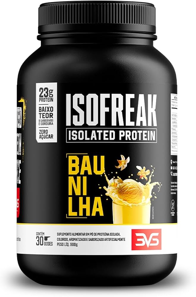 Proteína Isolada 3VS Nutrition Isofreak 900g Chocolate