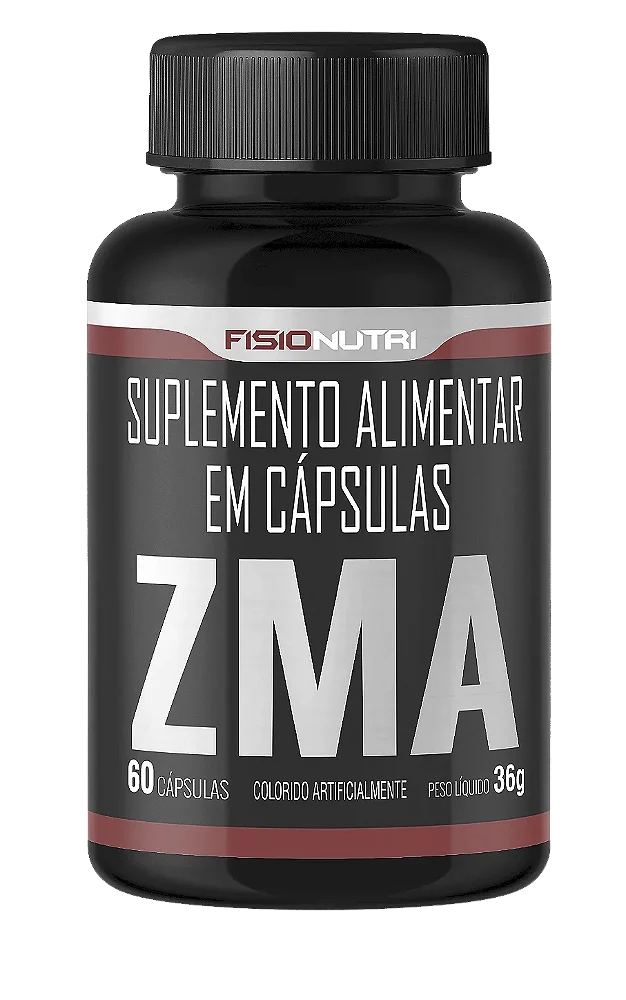 ZMA FisioNutri 60 Cápsulas Vitamínico Mineral