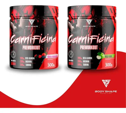 Pre Treino Carnificina 300g Energia e Foco
