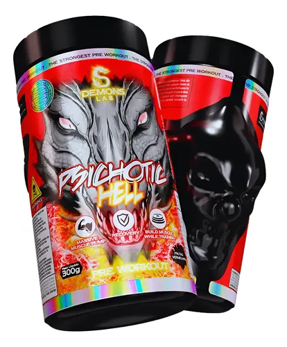 Pré Treino Insane Psychotic Hell 300g