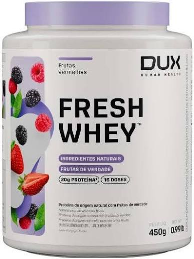 Dux Fresh Whey 900g Proteína Natural
