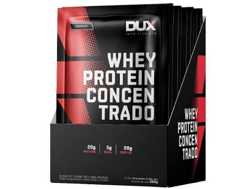 Sache Dose Única Dux Whey Protein Sem Sabor