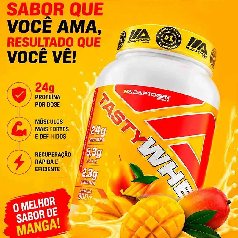 Tasty Whey Adaptogen 900g