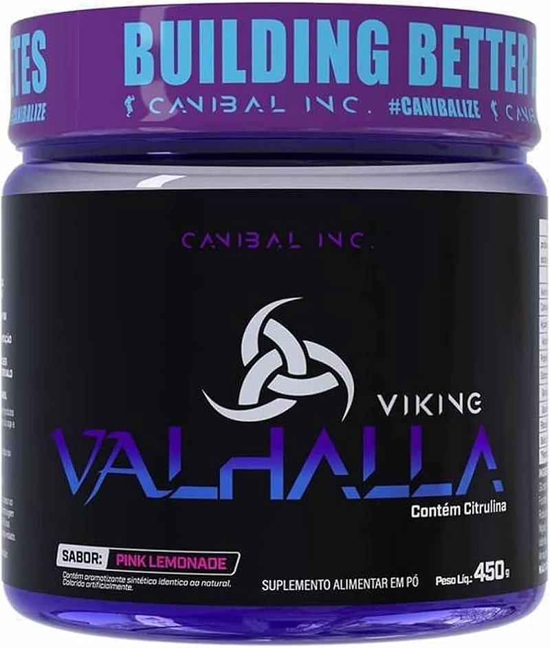 Pré Treino Viking Valhalla Canibal 450g Pink Lemonade