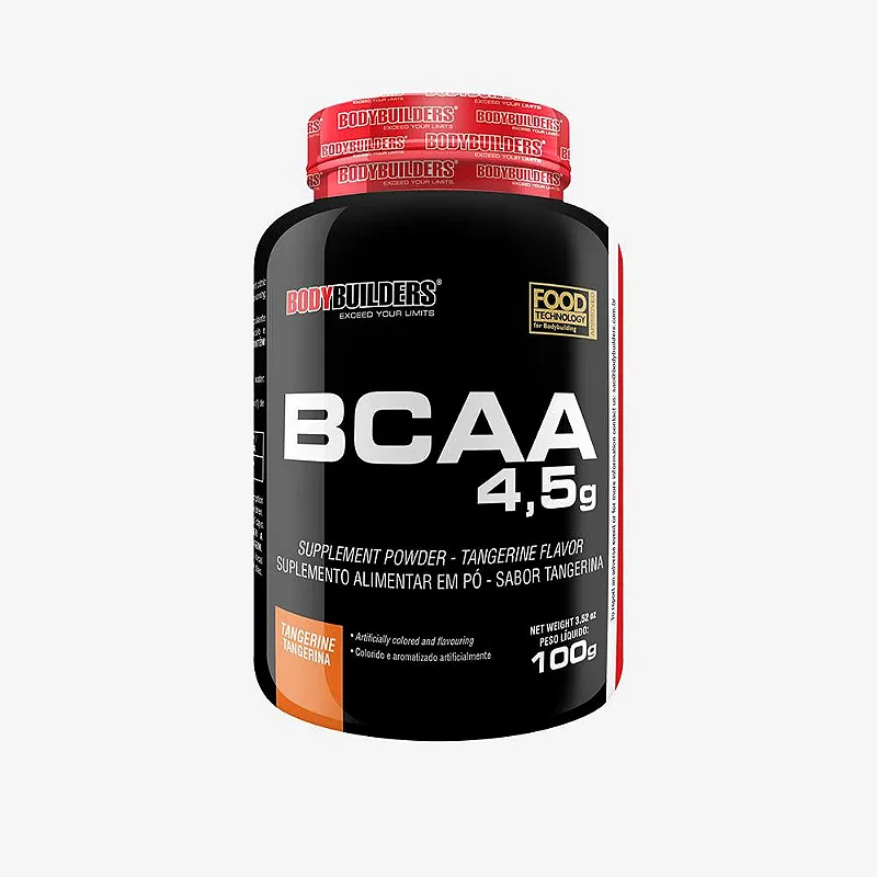 BCAA 4.5g 100g Bodybuilders Tangerina