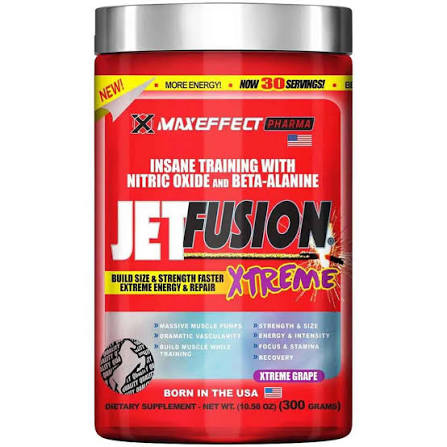 Pre Treino Jet Fusion Extreme 300g Importado