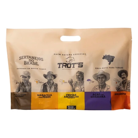 Pack Sertanejos do Brasil 1.250g - TROT'S