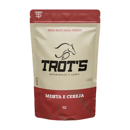 Erva-Mate TROT’S Menta & Cereja 500g para Tereré