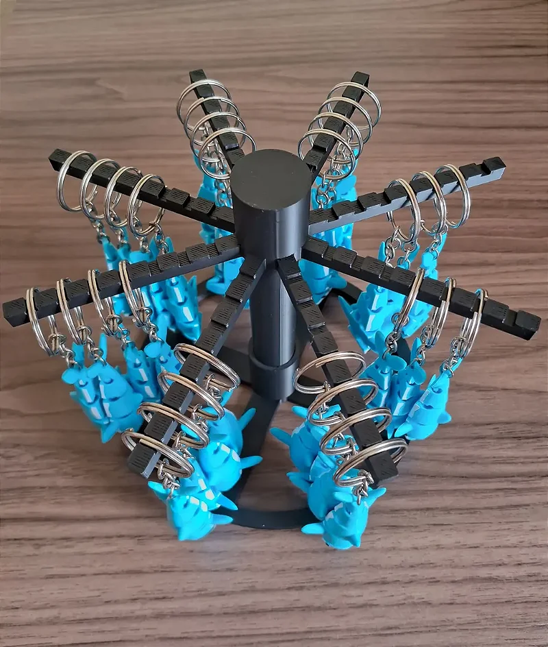 Expositor Organizador para Chaveiros 3D
