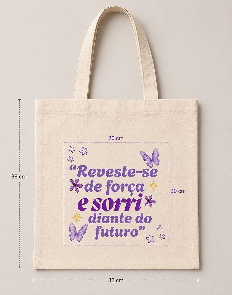 Personalize sua Ecobag do jeitinho que você deseja