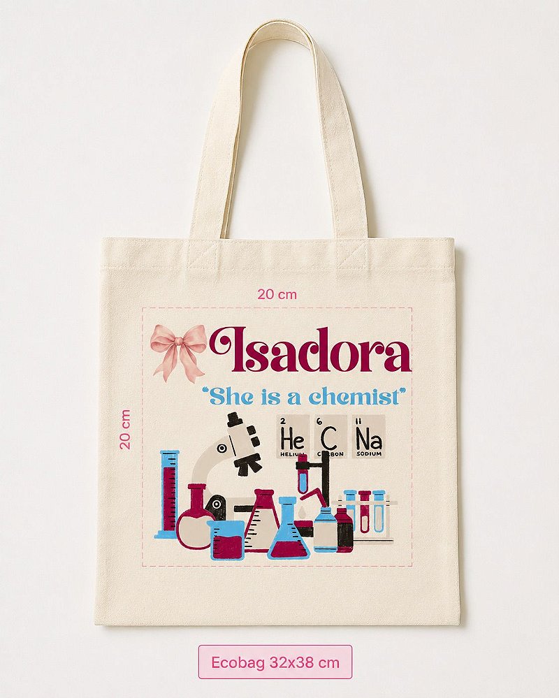 Personalize sua Ecobag do jeitinho que você deseja